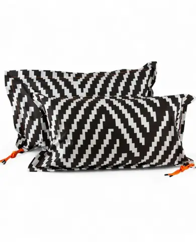 Set 2 fețe de pernă Zigzag
