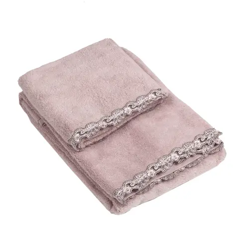 Set prosoape față și mâini Petit Maison Rosa Boho