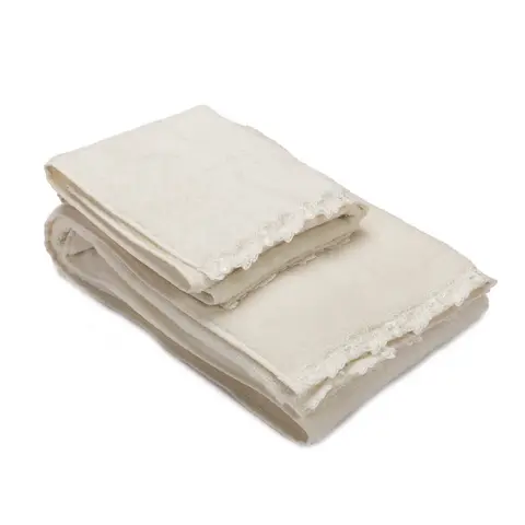 Set prosoape față și mâini Petit Maison Bianco Seta +